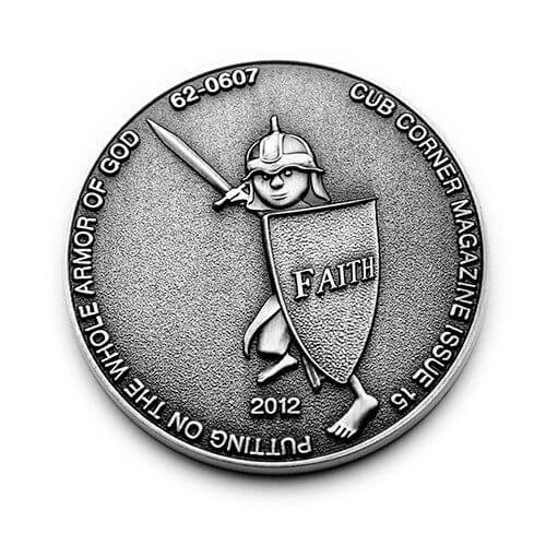 silver solider coin
