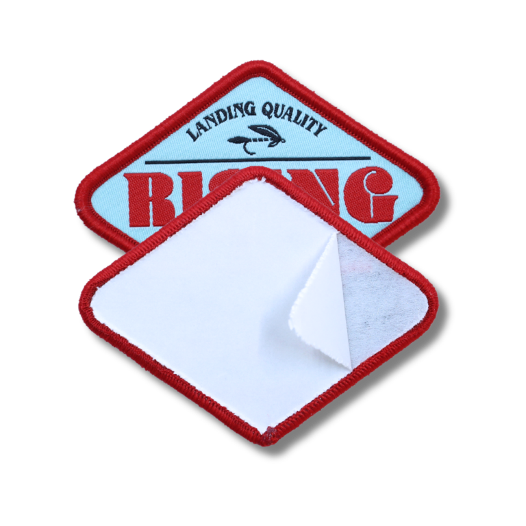 Viv 2025 Custom Woven Light Blue Circle Patch