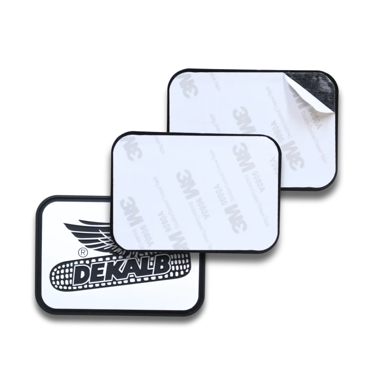 custom white backing