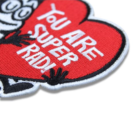 heart cartoon custom made patch